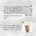 مرگ در سایه نشسته است و به ما می‌نگرد